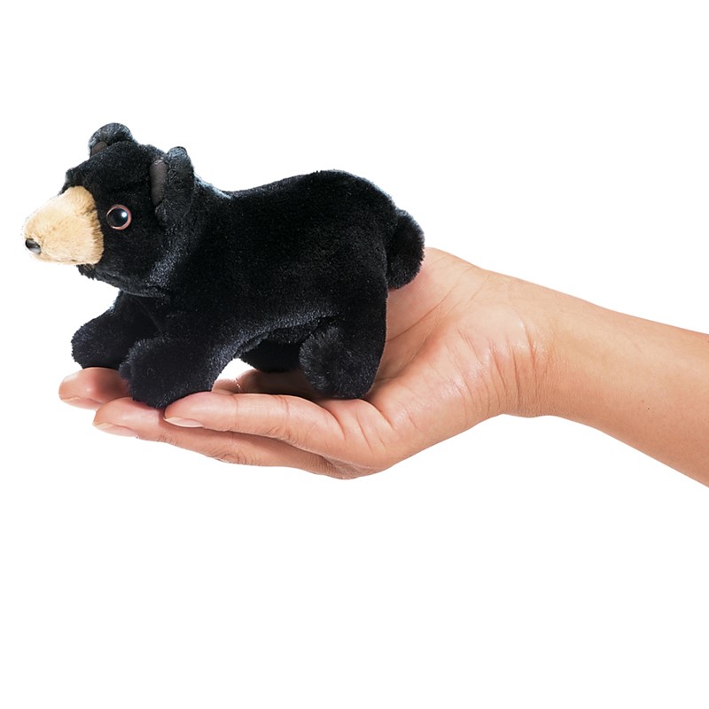 folkmanis-black-bear-finger-puppet
