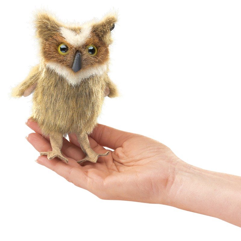 folkmanis-great-horned-owl-finger-puppet