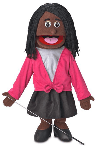 Silly Puppets Pops 25 inch Full Body Puppet African American 